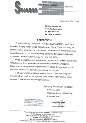 Firma Usługowo Handlowa STANBUD